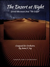 The Desert at Night Orchestra sheet music cover